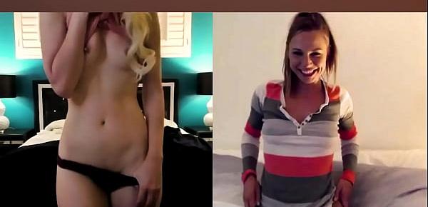  Aidra Fox Enjoys Webcam Sex With Lesbian GF, Charlotte Stokely